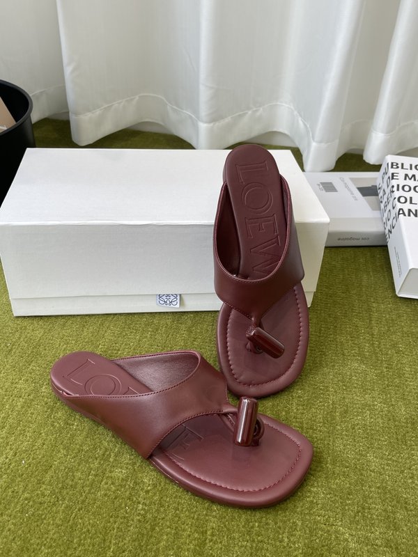 LOEWE Toggle 버클 슬리퍼 001-278887