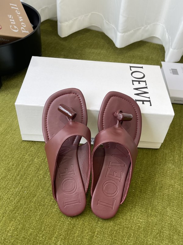 LOEWE Toggle 버클 슬리퍼 001-278887