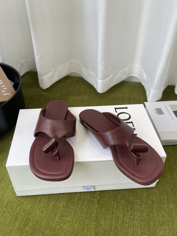 LOEWE Toggle 버클 슬리퍼 001-278887