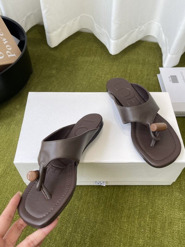 LOEWE 토글 클로그 샌들 001-278888