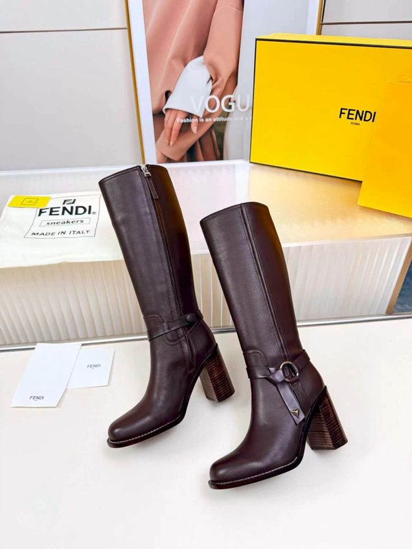 FENDI 신상 송아지가죽 스타일리시 부츠 001-278894
