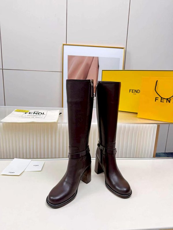 FENDI 신상 송아지가죽 스타일리시 부츠 001-278894