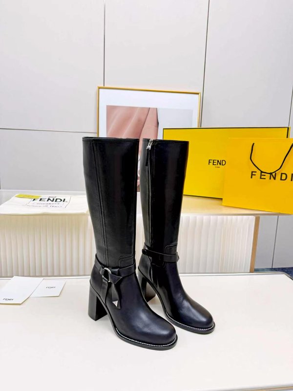 FENDI 뉴 스타일 가죽 부츠 001-278895