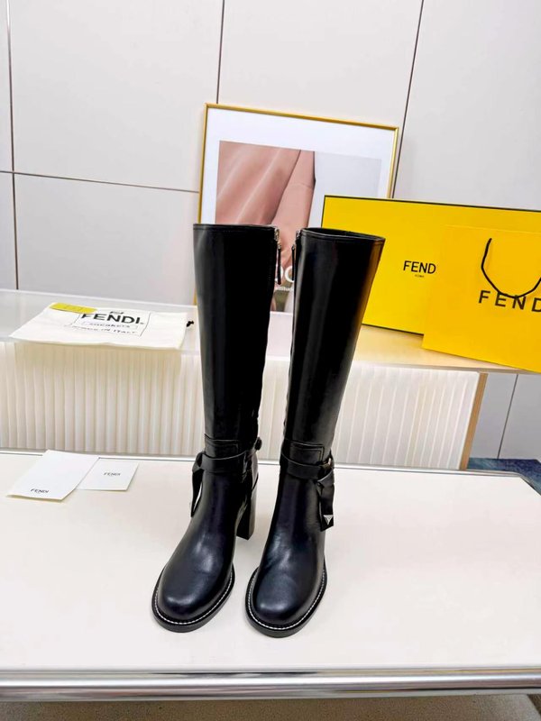 FENDI 뉴 스타일 가죽 부츠 001-278895