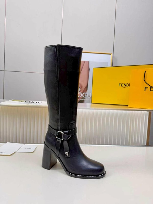 FENDI 뉴 스타일 가죽 부츠 001-278895