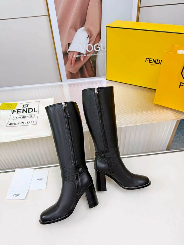 FENDI 뉴 스타일 가죽 부츠 001-278895