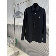 가슴 자수 포플린 셔츠 001-278899