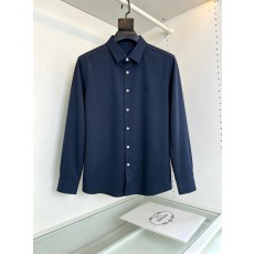 프라다 실크면 셔츠 올드머니 룩 001-278907