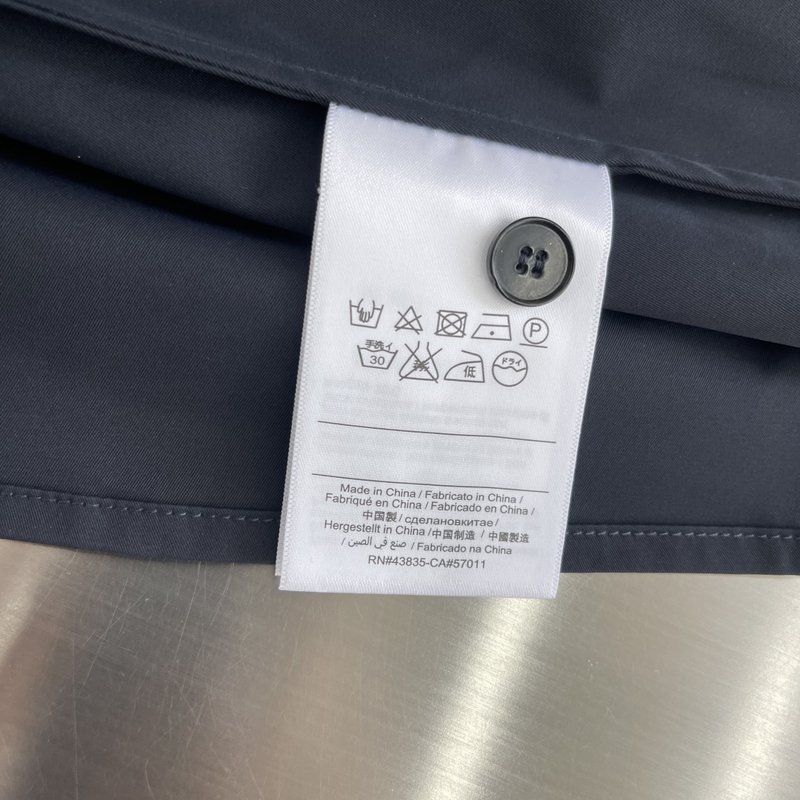 PRAD 루즈핏 긴팔 셔츠 미니멀 칼라 001-278937
