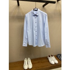Prada 면 소재 셔츠 클래식 핏 001-278949