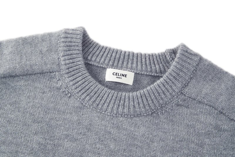 Celine 개선문 자수 니트 (그레이) 001-278956
