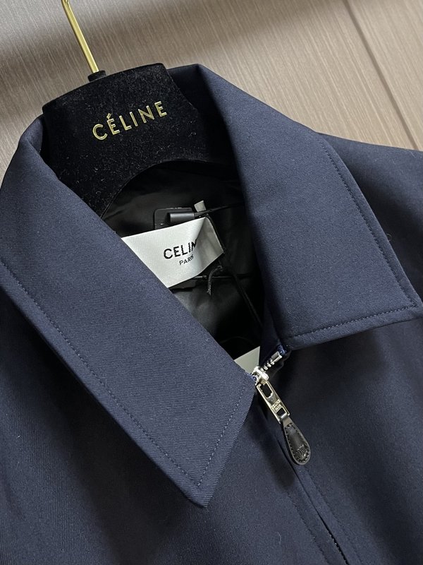 Celin* 자수 개선문 지퍼 자켓 001-278969