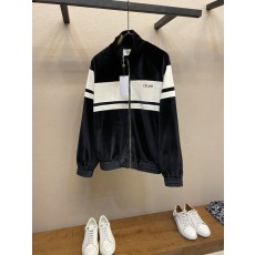 셀린 가을겨울 신상 벨벳 지퍼 스포츠 캐주얼 자켓 001-278972