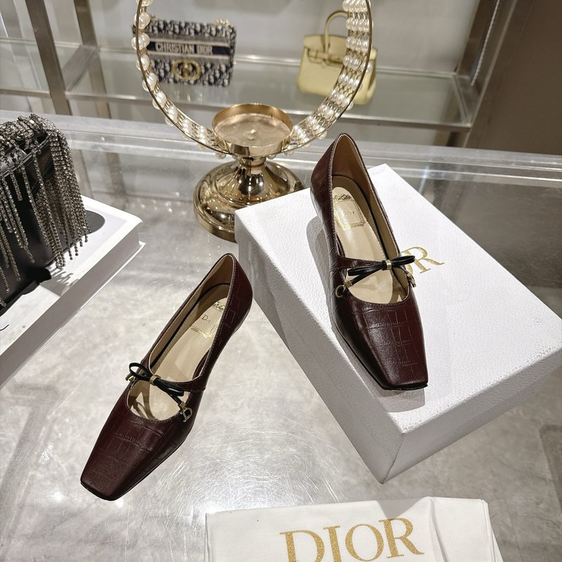 디올 Dior 하이힐 리본 메리제인 슈즈 001-278994