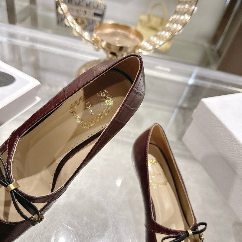 디올 Dior 하이힐 리본 메리제인 슈즈 001-278994