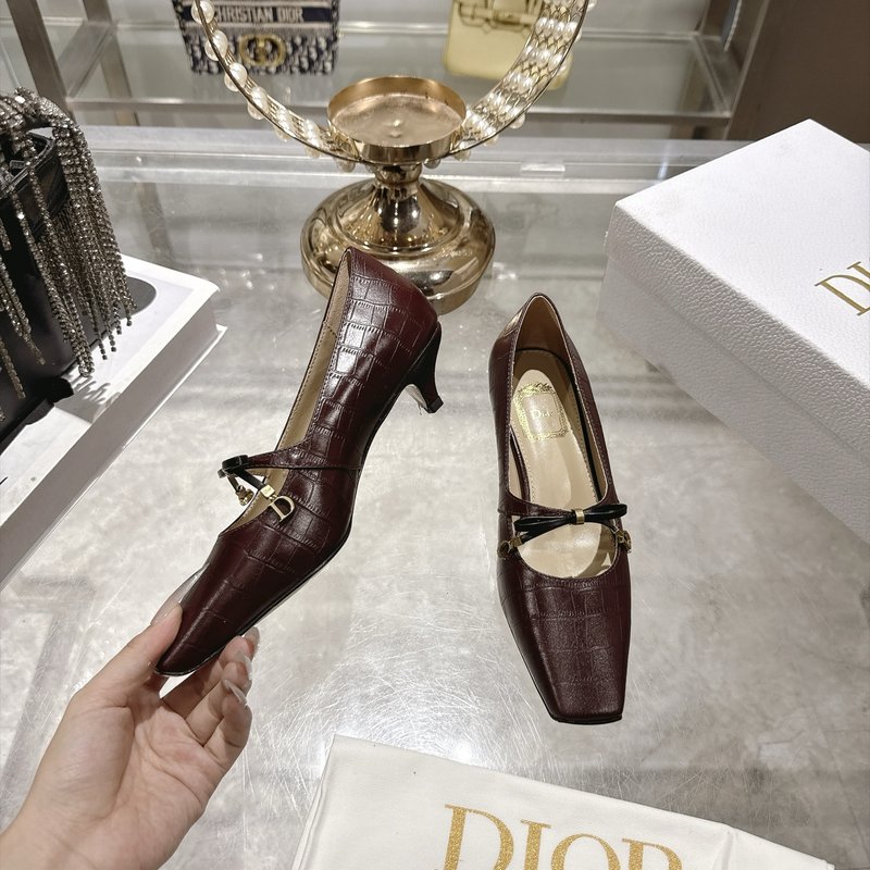 디올 Dior 하이힐 리본 메리제인 슈즈 001-278994
