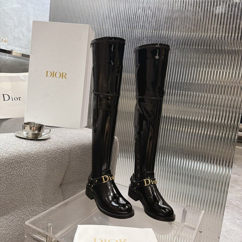 디올 가을겨울 메탈 레터 부츠 001-279007