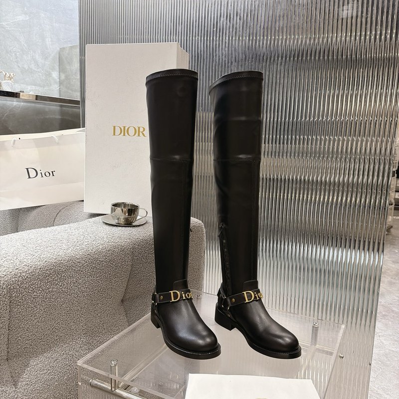 Dior 메탈 레터 부츠 001-279008