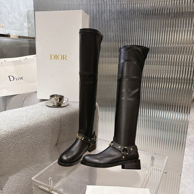 Dior 메탈 레터 부츠 001-279008