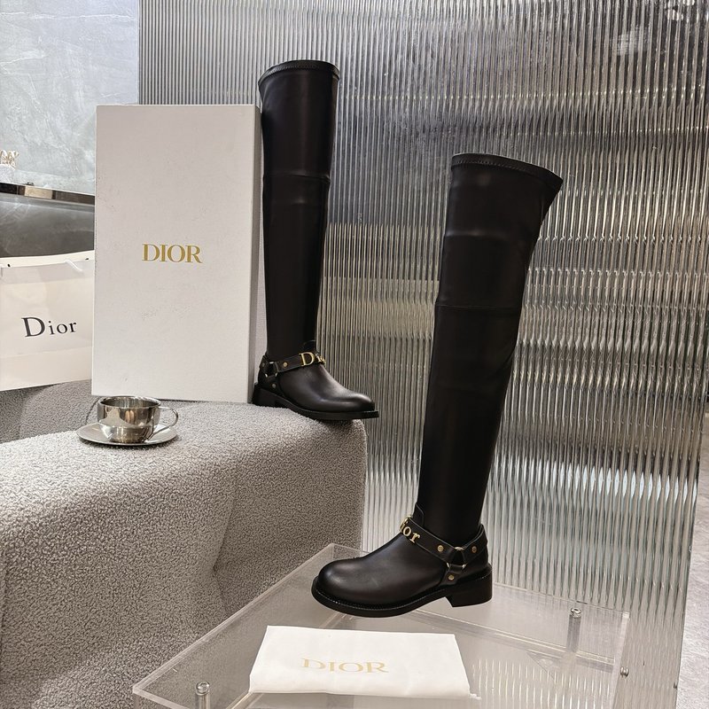 Dior 메탈 레터 부츠 001-279008