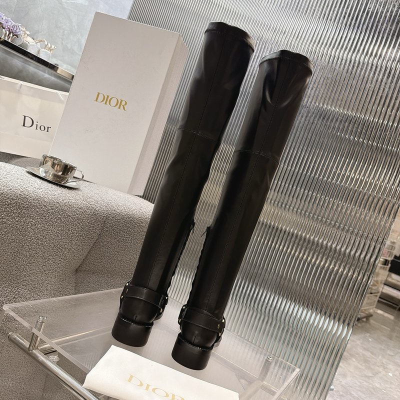 Dior 메탈 레터 부츠 001-279008