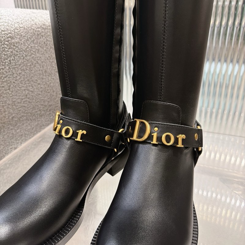 Dior 메탈 레터 부츠 001-279008