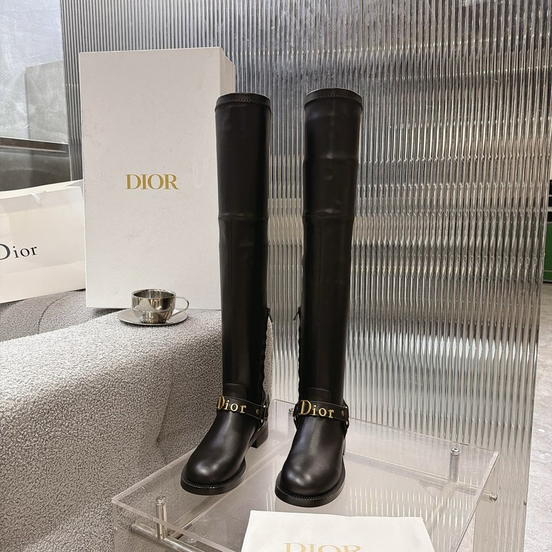 Dior 메탈 레터 부츠 001-279008