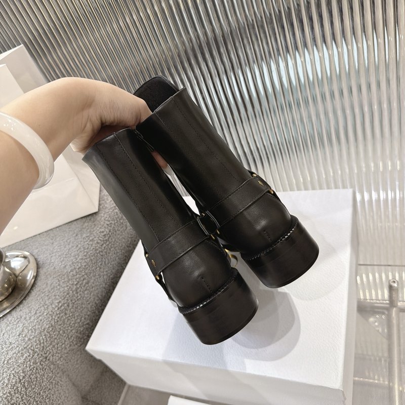 디올 메탈 레터 부츠 001-279018