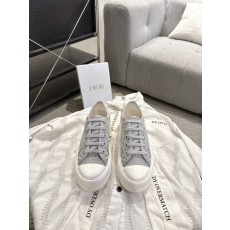 디올 자수 패턴 플랫 슈즈 001-279048