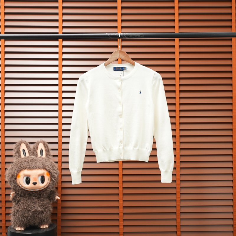 랄프로렌 피마코튼 카라 가디건 001-279058