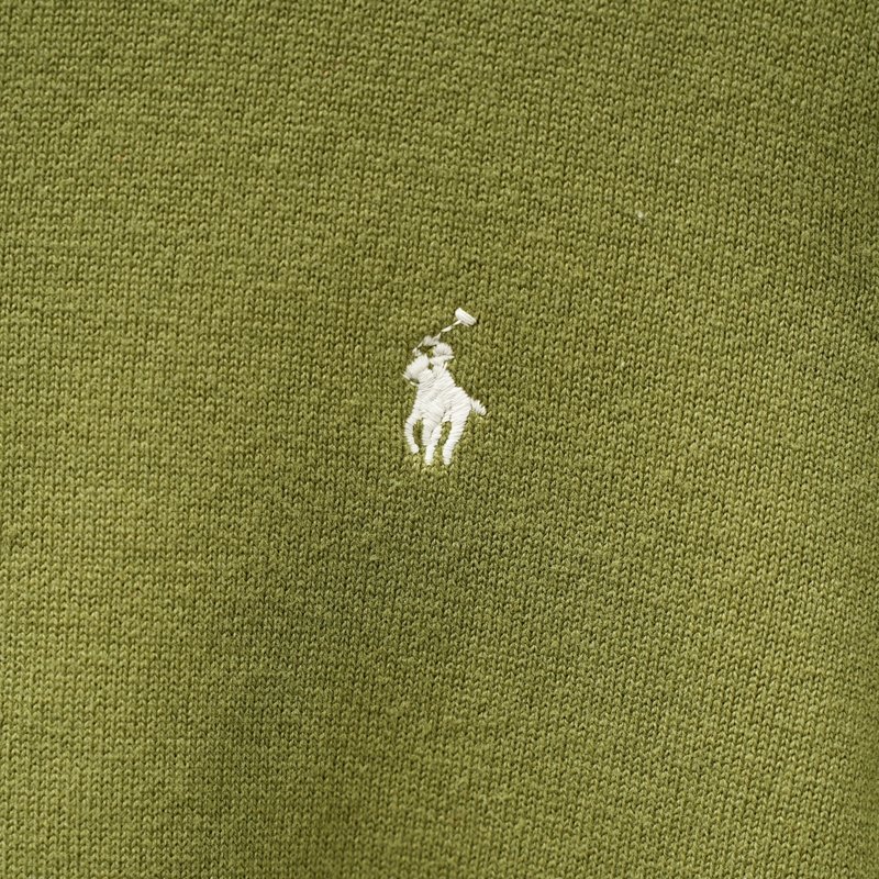 Ralph Lauren 피마코튼 카라 가디건 긴팔 001-279065