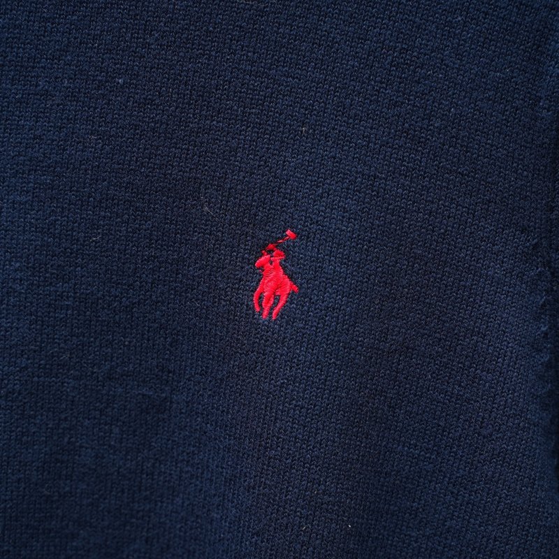 Ralph Lauren 피마코튼 카라 가디건 001-279066