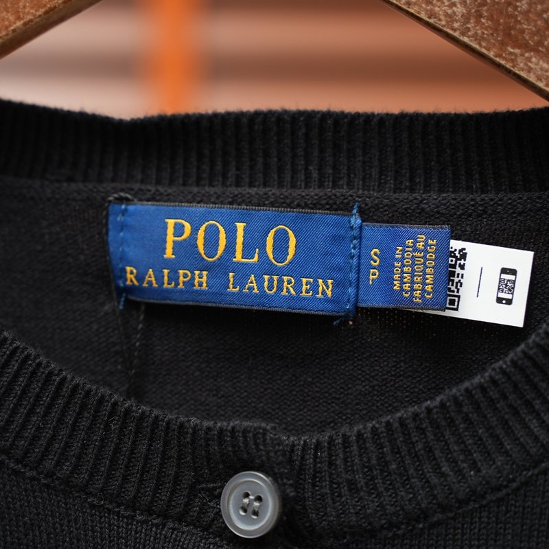 Ralph Lauren 피마코튼 카라 가디건 001-279067