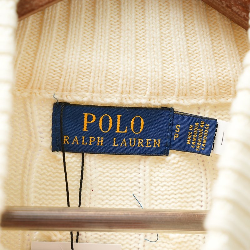 Ralph Lauren 풀지퍼 스탠드칼라 니트 001-279068