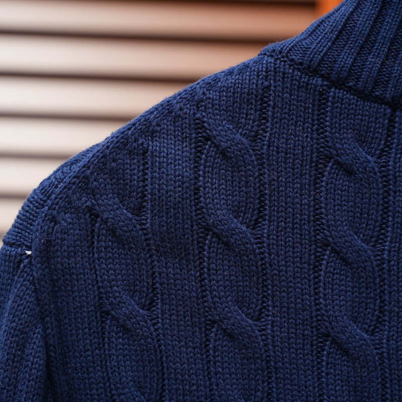 Ralph Lauren 풀지퍼 스탠드넥 스웨터 001-279072