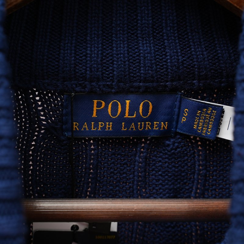 Ralph Lauren 풀지퍼 스탠드넥 스웨터 001-279072