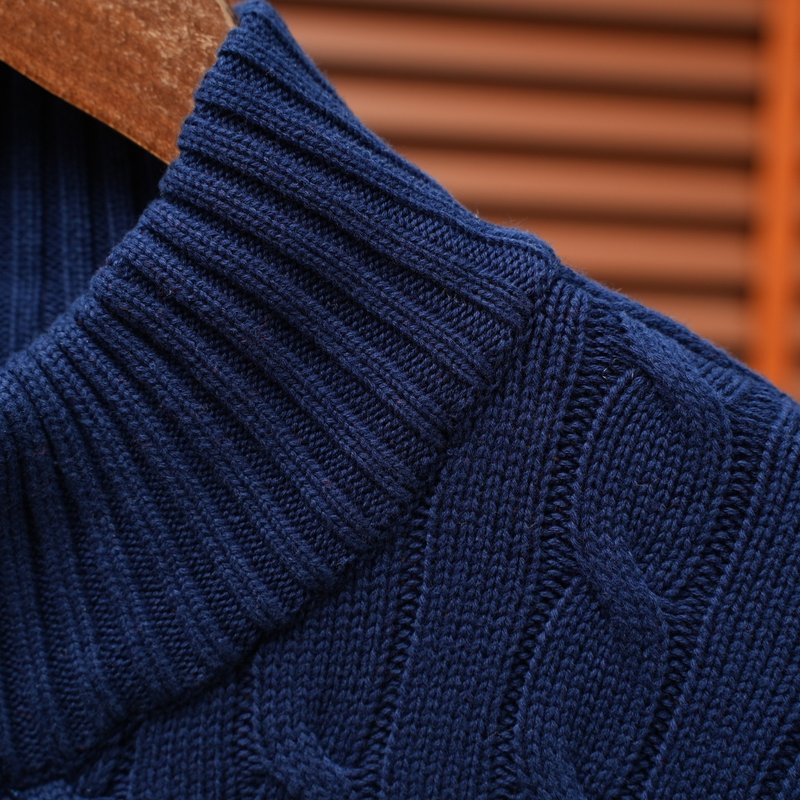 Ralph Lauren 풀지퍼 스탠드넥 스웨터 001-279072