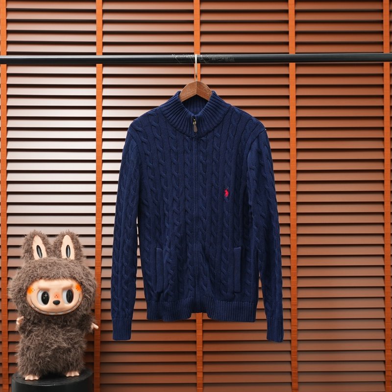 Ralph Lauren 풀지퍼 스탠드넥 스웨터 001-279072