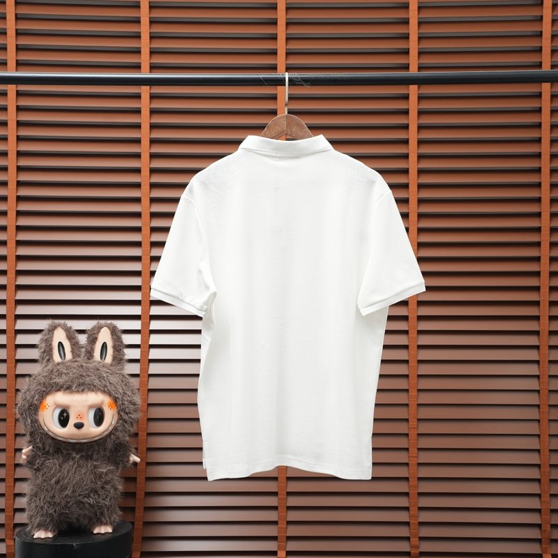 Ralph Lauren 더블 브레스트 폴로 셔츠 화이트 001-279086