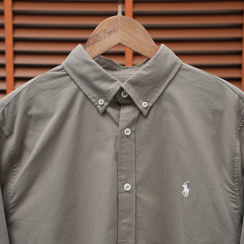 래프로렌 리넨 롱슬리브 풀버튼 셔츠 001-279107