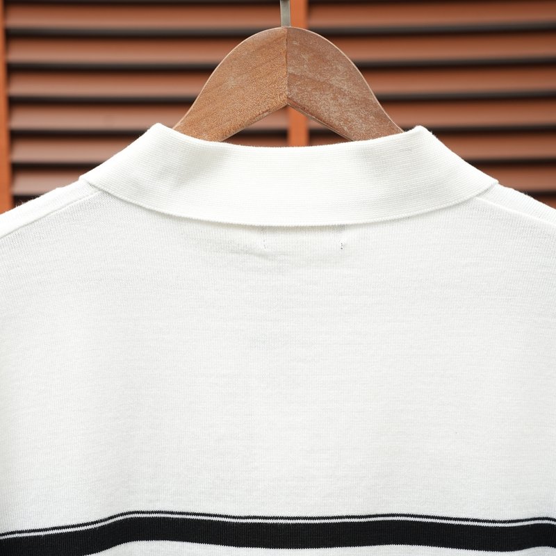 Ralph Lauren V넥 스트라이프 니트 001-279119