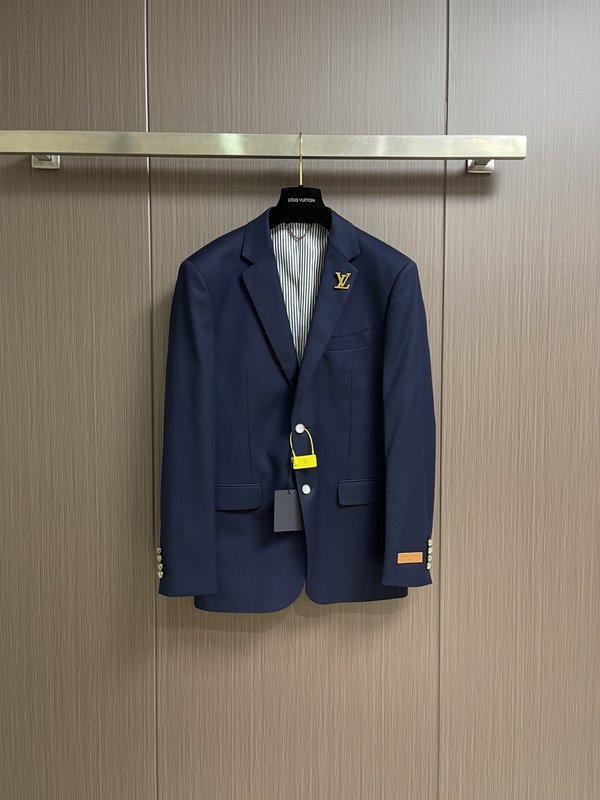 LV 싱글 브레스티드 정장 세트 001-279158