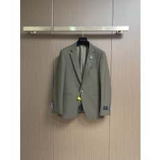 LV 청록색 심플 정장 세트 001-279160
