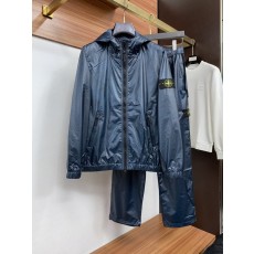 스톤 아일랜드 분리형 세트 블루 001-279170
