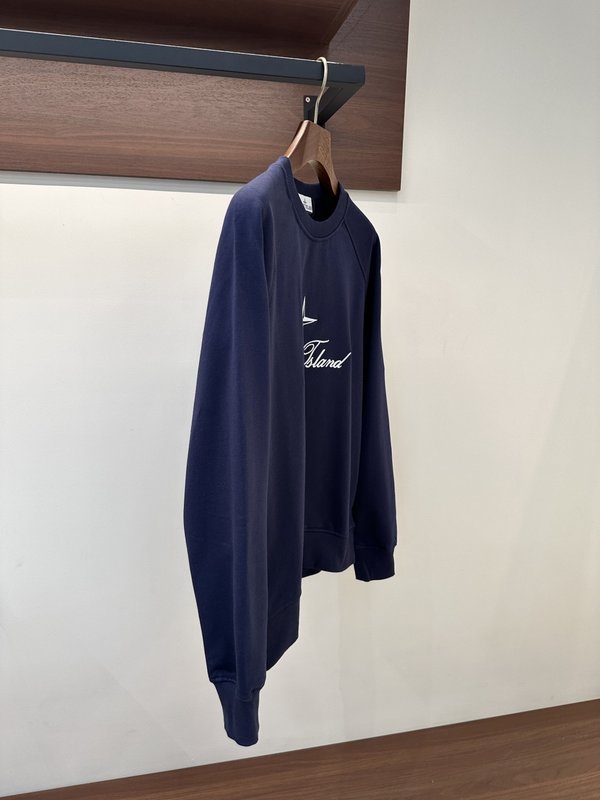 스톤아일랜드 라운드넥 진한 남색 맨투맨 001-279186