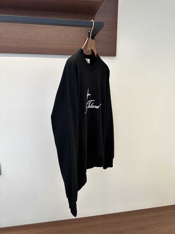 스톤아일랜드 크루넥 블랙 맨투맨 001-279187
