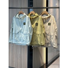 Stone Island 후드 경량 자외선차단 방풍 자켓 001-279200
