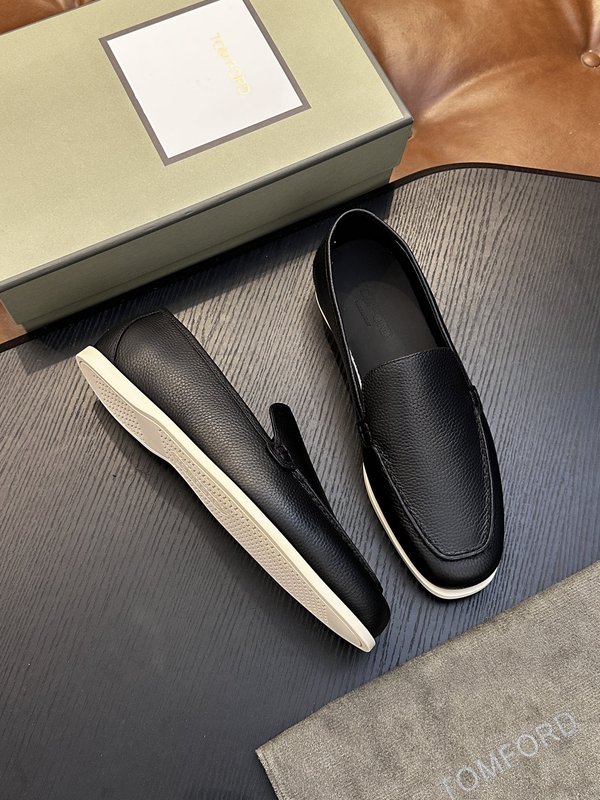 TOM FORD 가죽 로우탑 스니커즈 001-279214