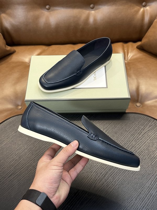 TOM FORD Cambridge 소가죽 로우탑 스니커 001-279216