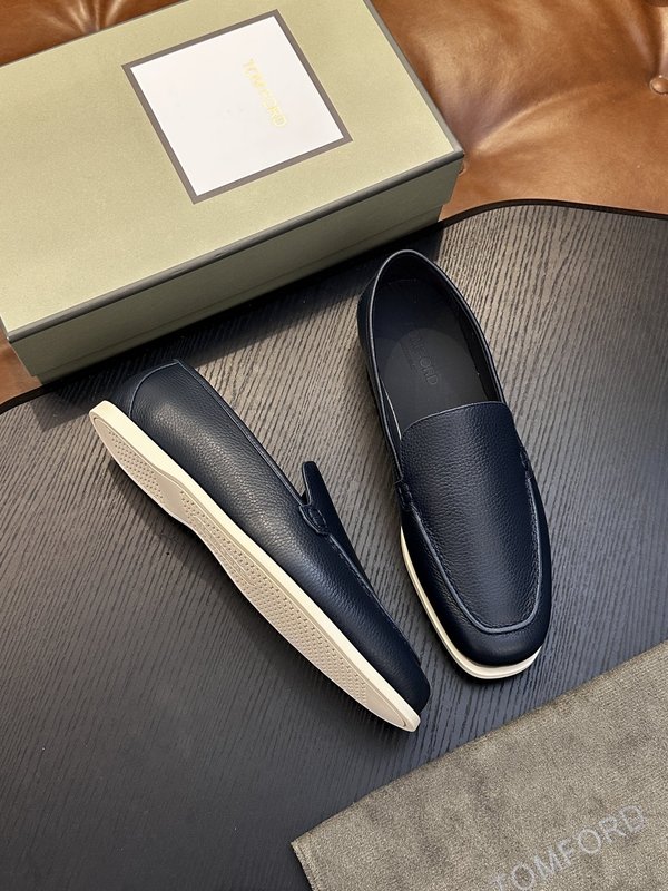 TOM FORD Cambridge 소가죽 로우탑 스니커 001-279216